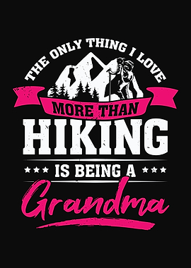 Hiking Grandma Design