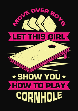 Bag Toss Player Girl