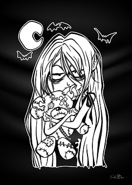 Creepy Girls vampire