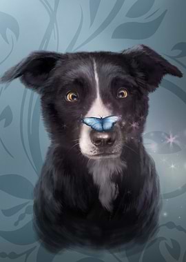 Bamboozled Border Collie