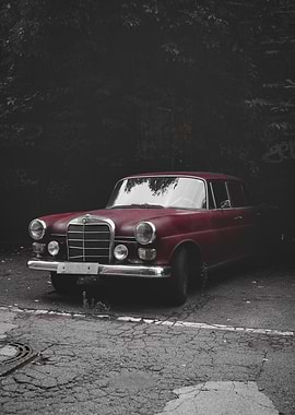 Red Retro Car
