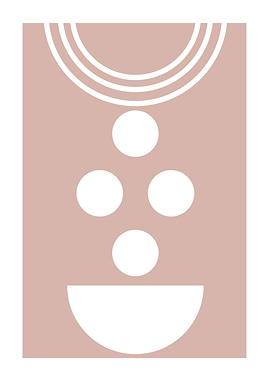 Geometric shapes rainbow