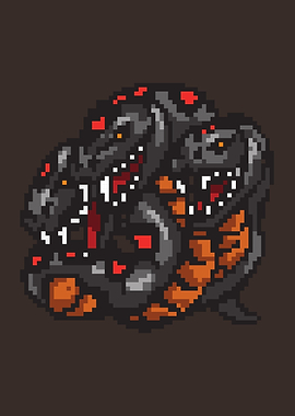 Pixel Art Hydra
