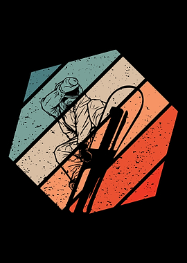 Snowboarding Retro Vintage