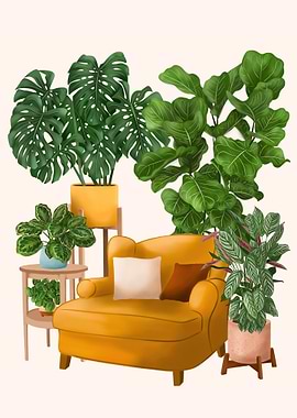 Plants all over the place