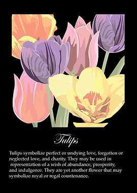 Tulips poster