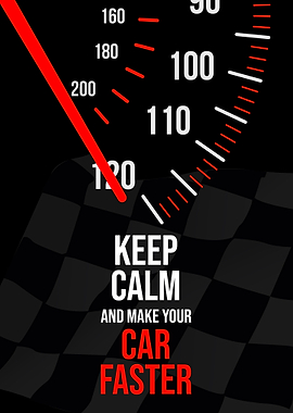 Car Racing Wall Art Decor