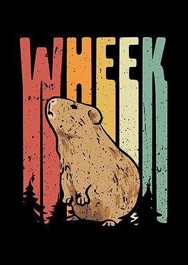 Coloured wheek guinea pig