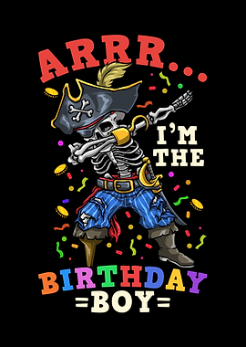 Birthday Boy Pirate