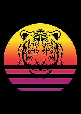 Tiger Retro Vintage