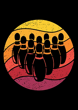 Bowling Retro Vintage