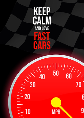 Car Racing Wall Art Decor