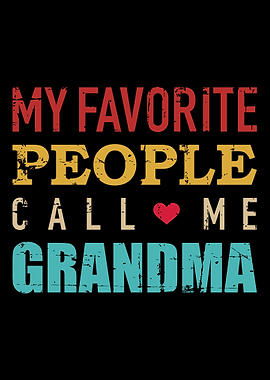 My favorite people call me