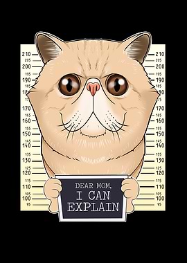 Exotic Shorthair Cat Mom