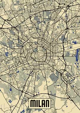 Milan Map