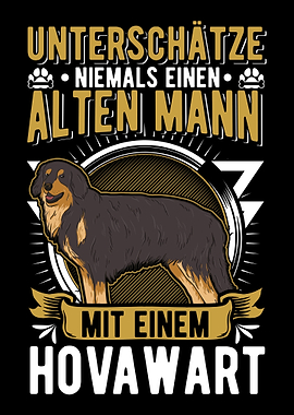 Hovawart Alter Mann