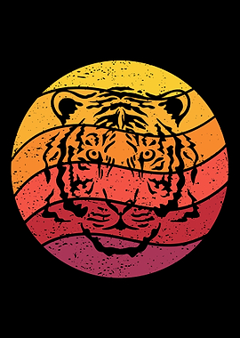 Tiger Retro Vintage