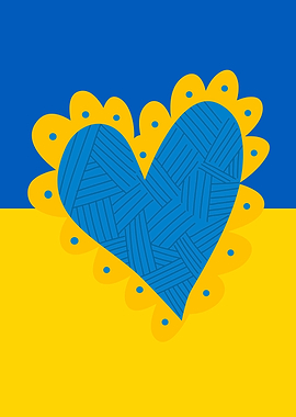 Ukraine Heart