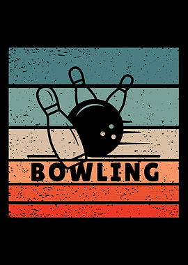 Bowling Retro Vintage