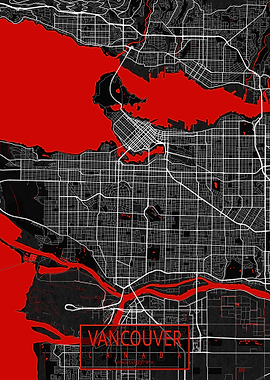 Vancouver Map Oriental