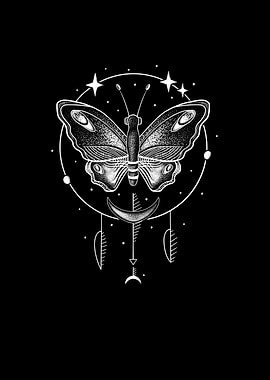 Magic Butterfly Tattoo Art