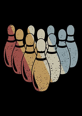 Bowling Retro Vintage