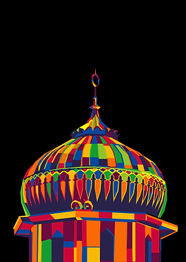 islam mosque popart