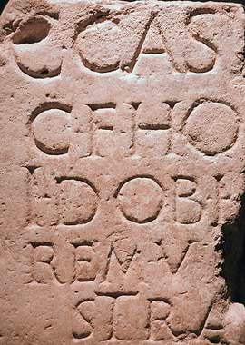 Roman Epigraph Caius Cassi