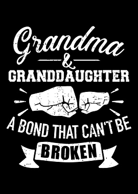 Grandma and granddaughter