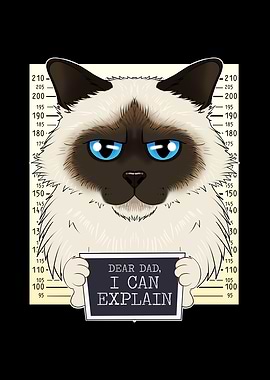 Birman Cat Dad I Dear Dad