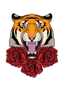 Tiger Roses