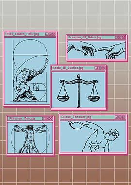 Vaporwave Literature Art