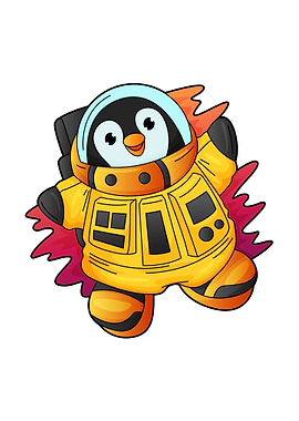 Penguin Astronaut