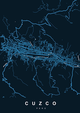 CUZCO Map PERU