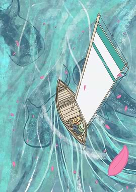 Sailing with whale sharks