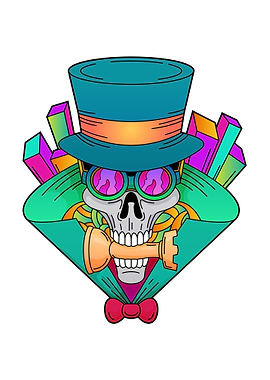 Skull Chess piece Rook