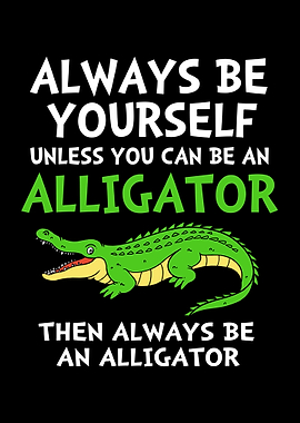 Funny Alligator