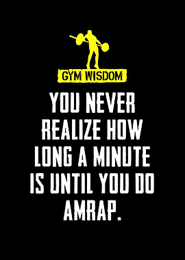 AMRAP Longest Minute