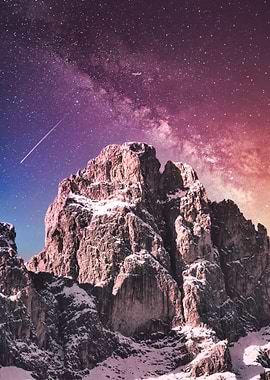 mountains mountain space