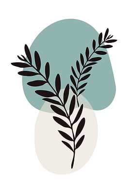 Minimal Tropical flower