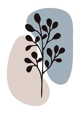 Midcentury Nature flower