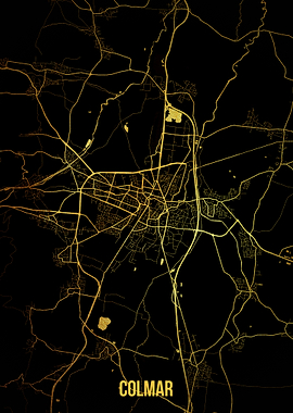 Colmar Gold Map