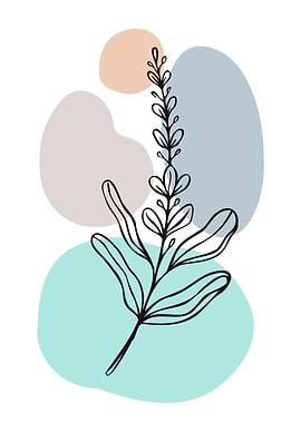 Scandinavian leaf shapes