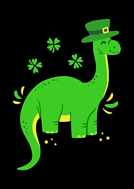 St Patricks Day Dinosaur