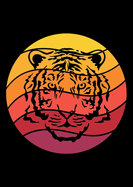 Tiger Retro Vintage