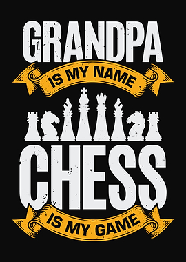 Chess Grandpa Design