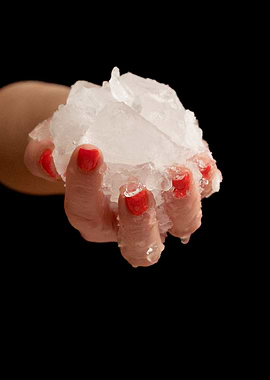 Crushed ice