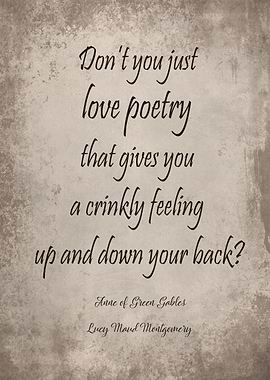 Anne love poetry