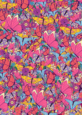 Spring butterflies