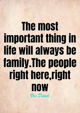 Vin Disel Quotes